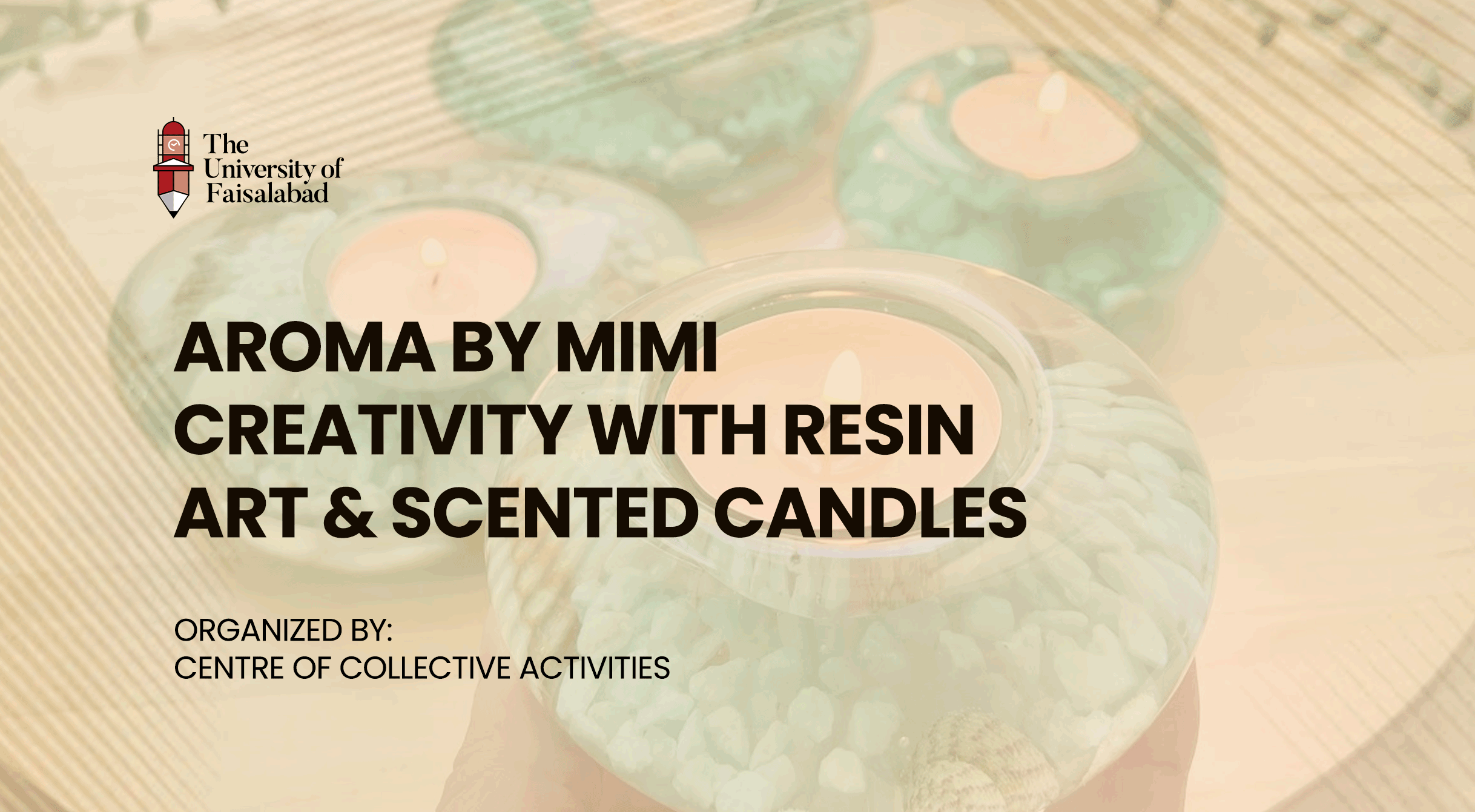 Aroma by Mimi: Creativity with Resin Art & Scented Candles
