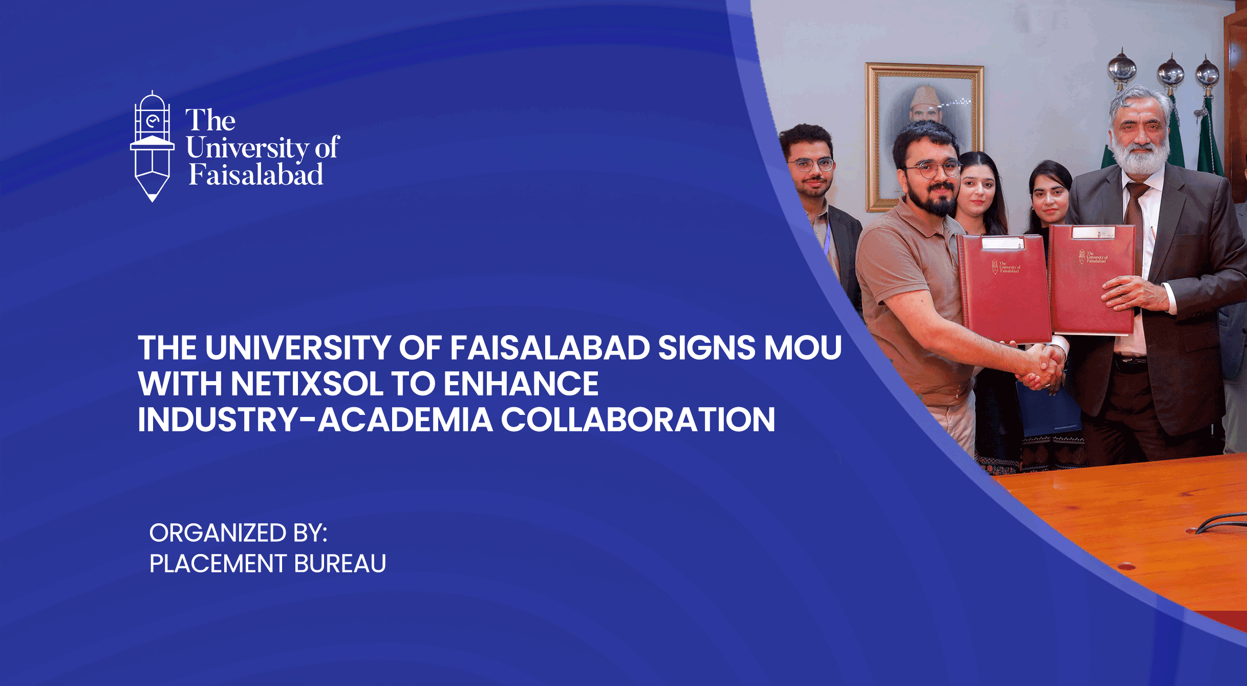 The University of Faisalabad Signs MoU with NetixSol to Enhance Industry-Academia Collaboration