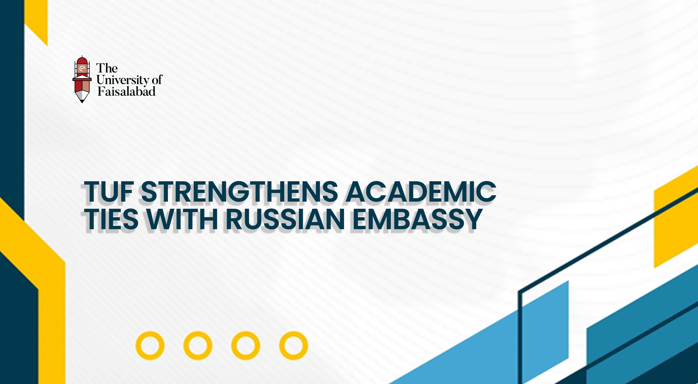 TUF Strengthens Academic Ties with Russian Embassy