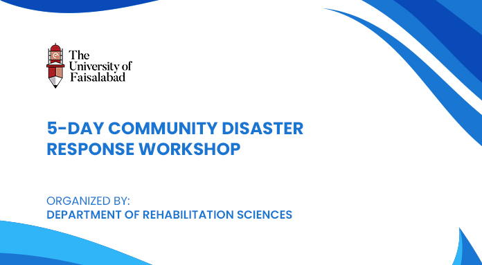 5-Day Community Disaster Response Workshop Held by Rehabilitation Society