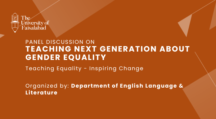 Panel Discussion on “Teaching Next Generation about Gender Equality”