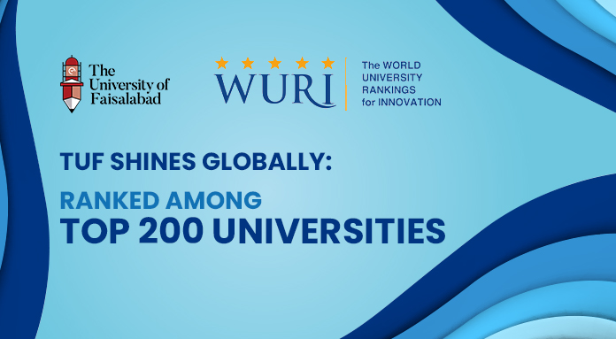 Global Recognition for TUF in World Universities Ranking for Innovation