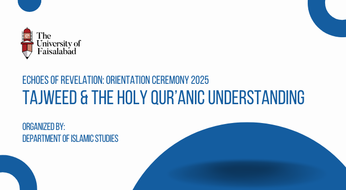 Echoes of Revelation: Orientation Ceremony 2025 - Tajweed & Qur’anic Understanding