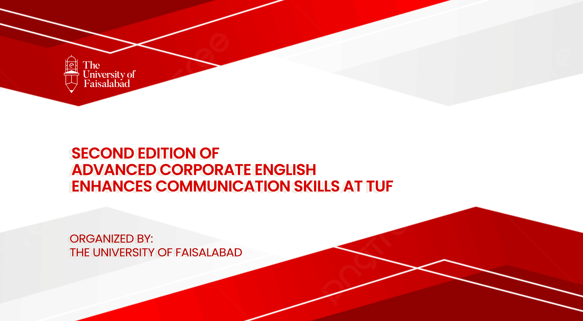 Second Edition of “Advanced Corporate English” Enhances Communication Skills at TUF