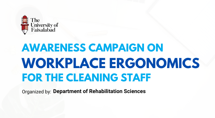 Awareness Campaign on Workplace Ergonomics for the Cleaning Staff