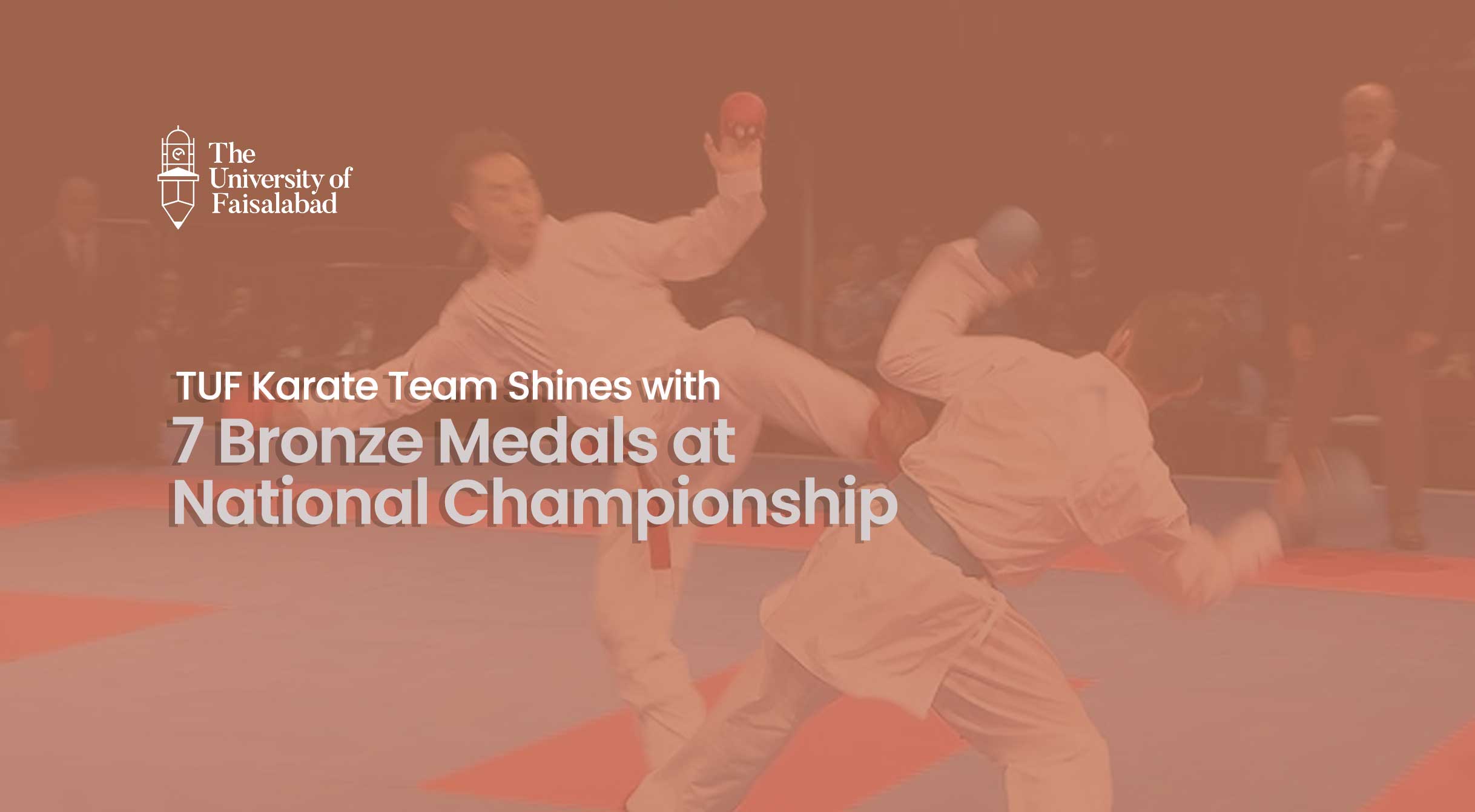 TUF Karate Team Shines with 7 Bronze Medals at National Championship