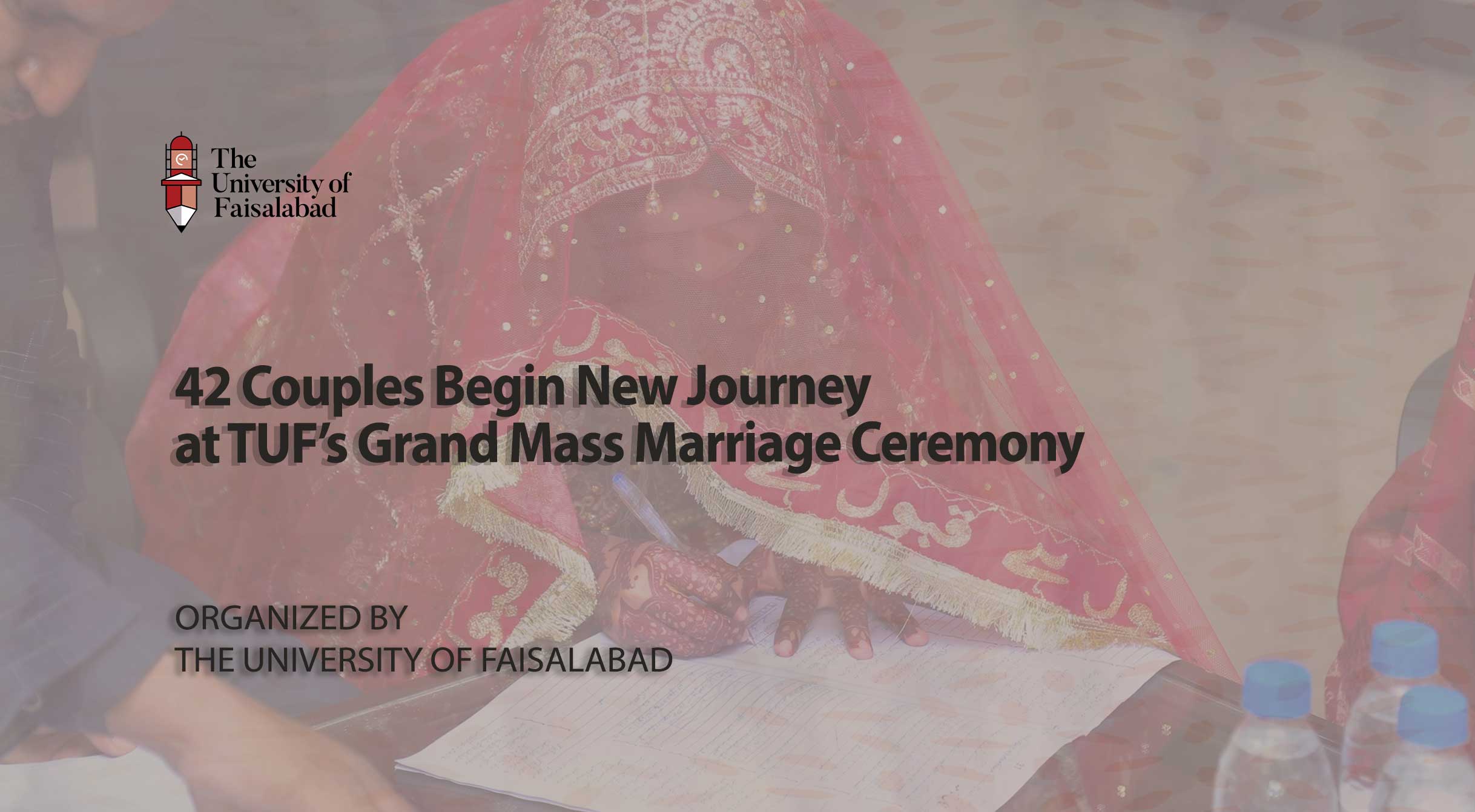 42 Couples Begin New Journey at TUF’s Grand Mass Marriage Ceremony