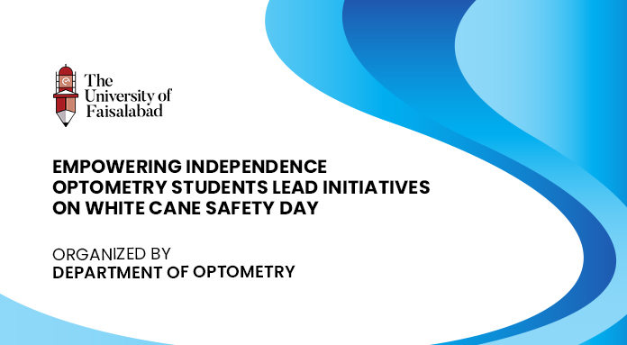 Empowering Independence: Optometry Students Lead Initiatives on White Cane Safety Day