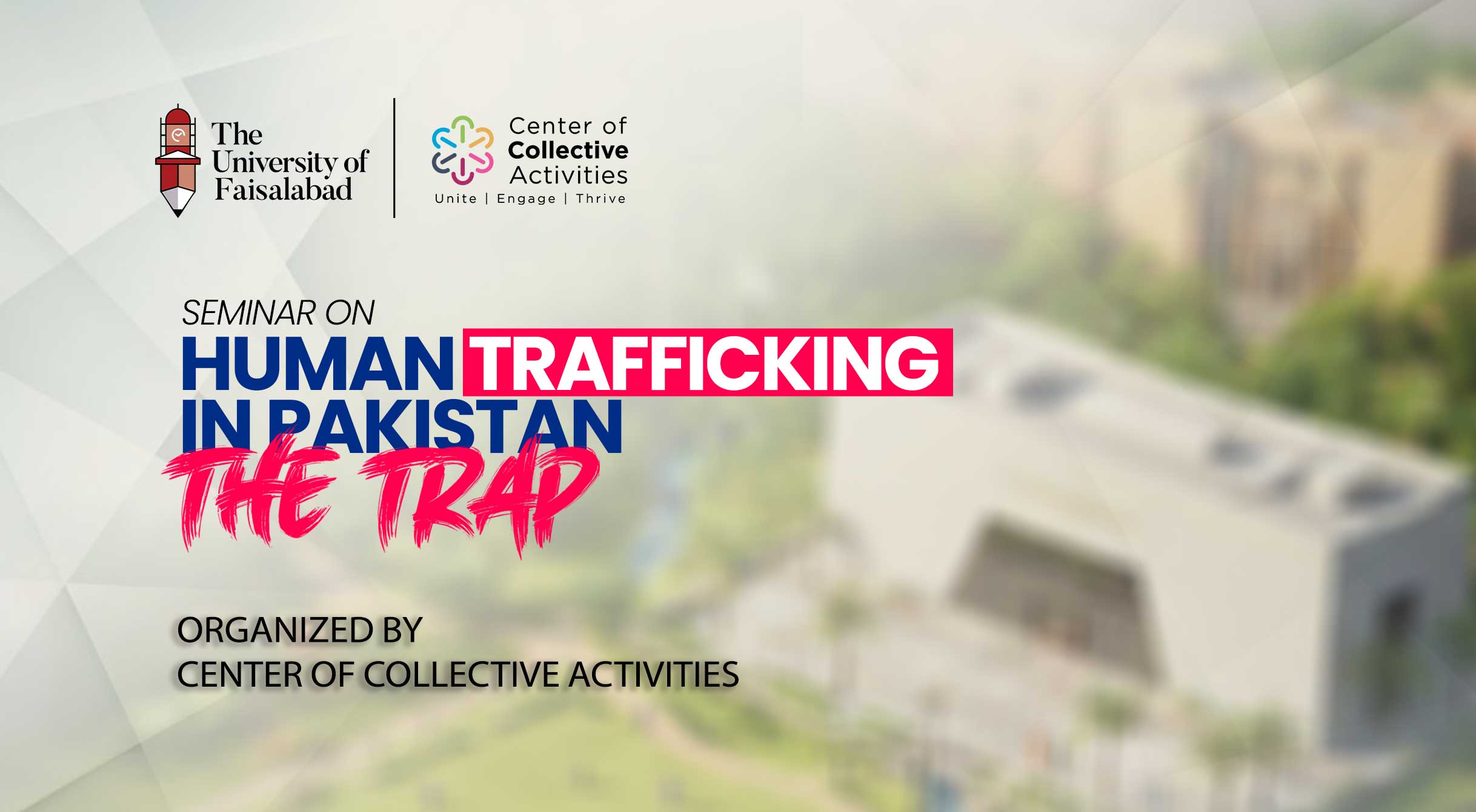 CCA Organizes Awareness Seminar on Human Trafficking ‘The Trap’ for Students