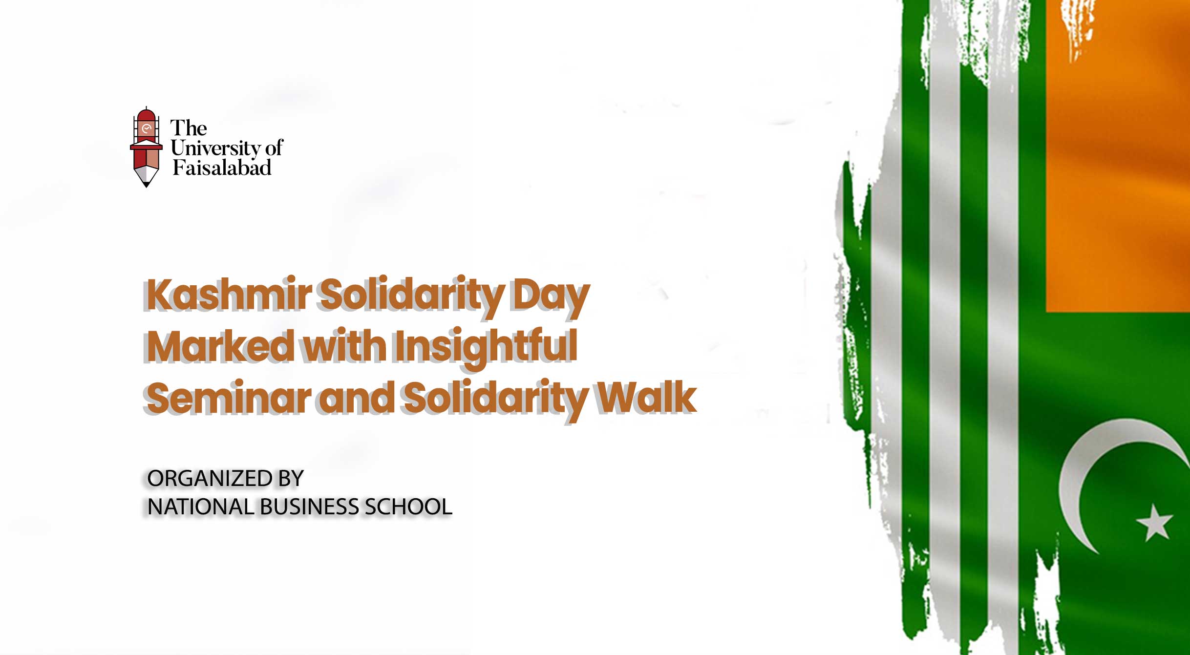 Kashmir Solidarity Day Marked with Insightful Seminar and Solidarity Walk