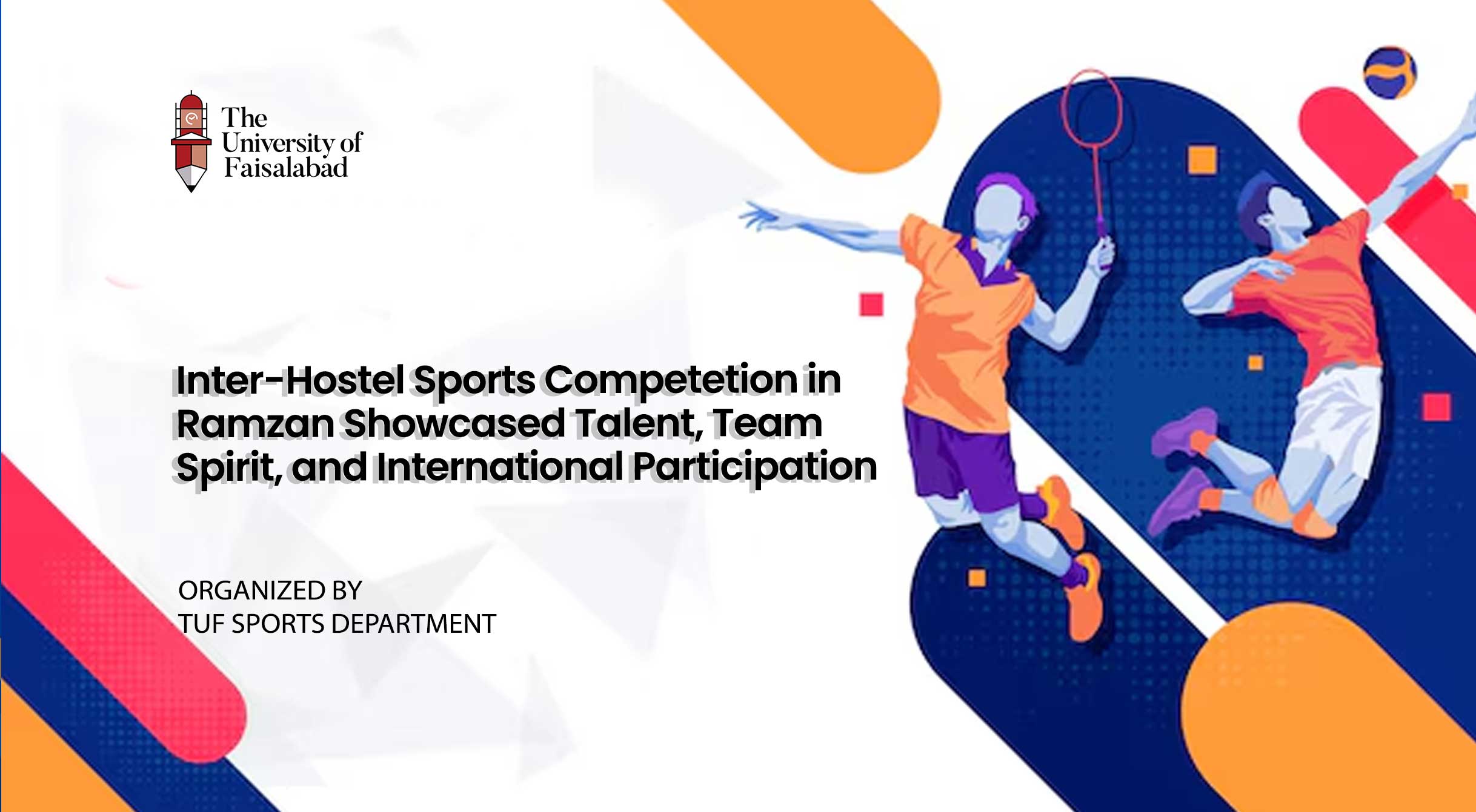 Inter-Hostel Sports Competetion in Ramzan Showcased Talent, Team Spirit, and International Participation