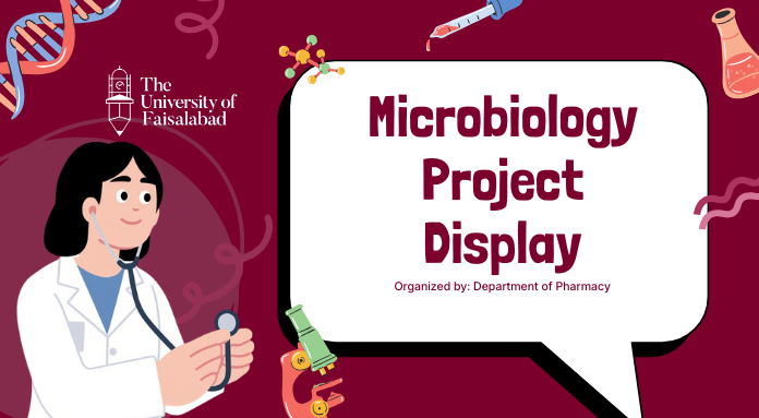 Department of Pharmacy Showcases Semester 5 Microbiology Project Display at TUF