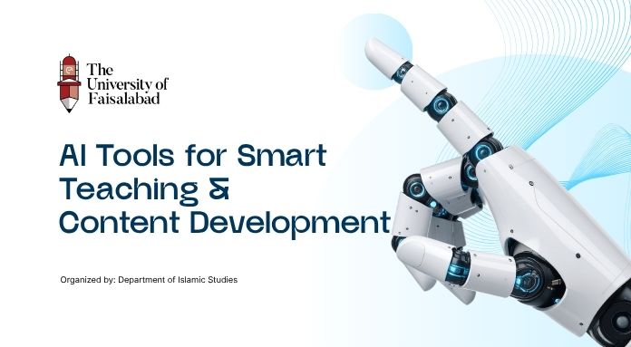 Department of Islamic Studies Organizes AI Tools Workshop for Smart Teaching at TUF