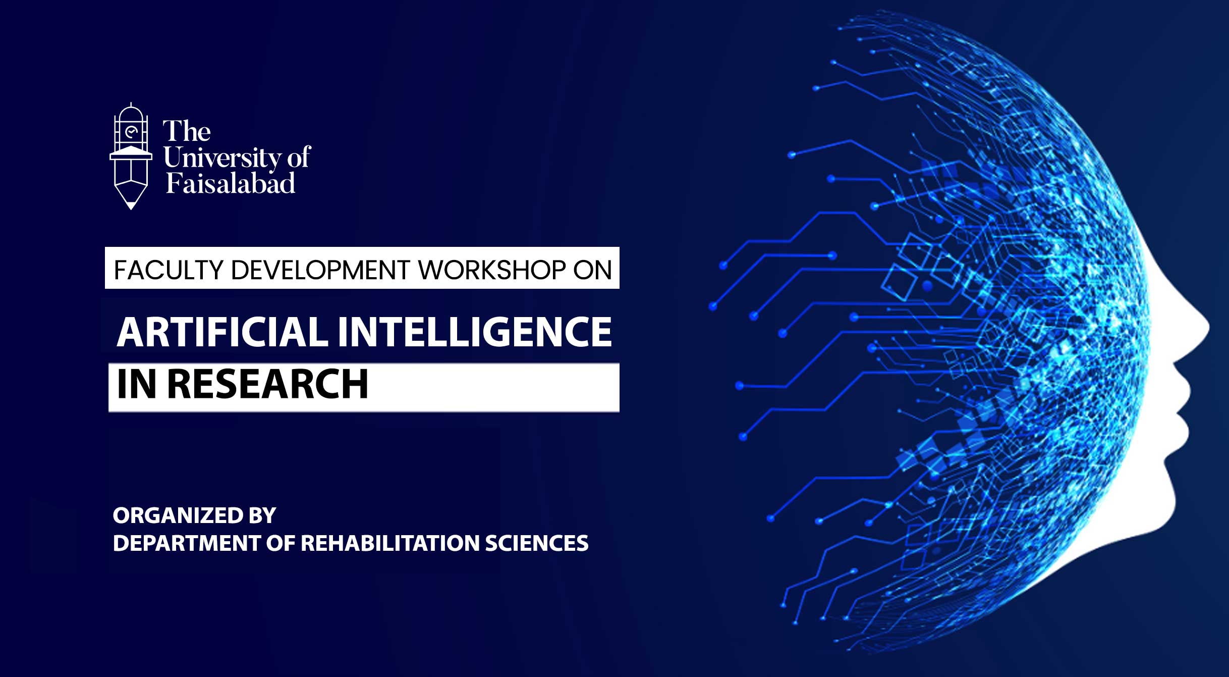 Faculty Development Workshop on Artificial Intelligence in Research