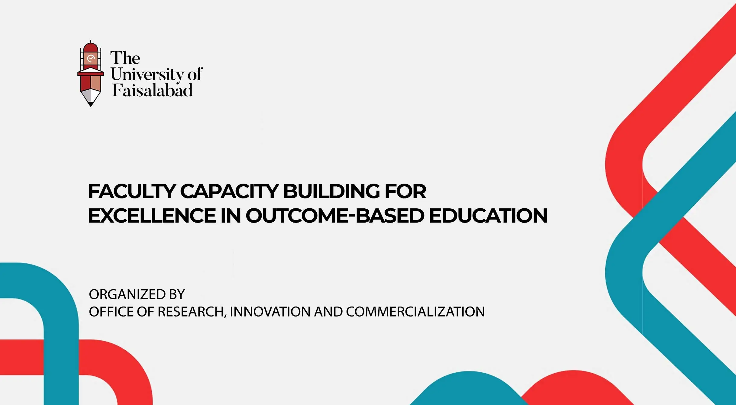 Faculty Capacity Building for Excellence in Outcome-Based Education