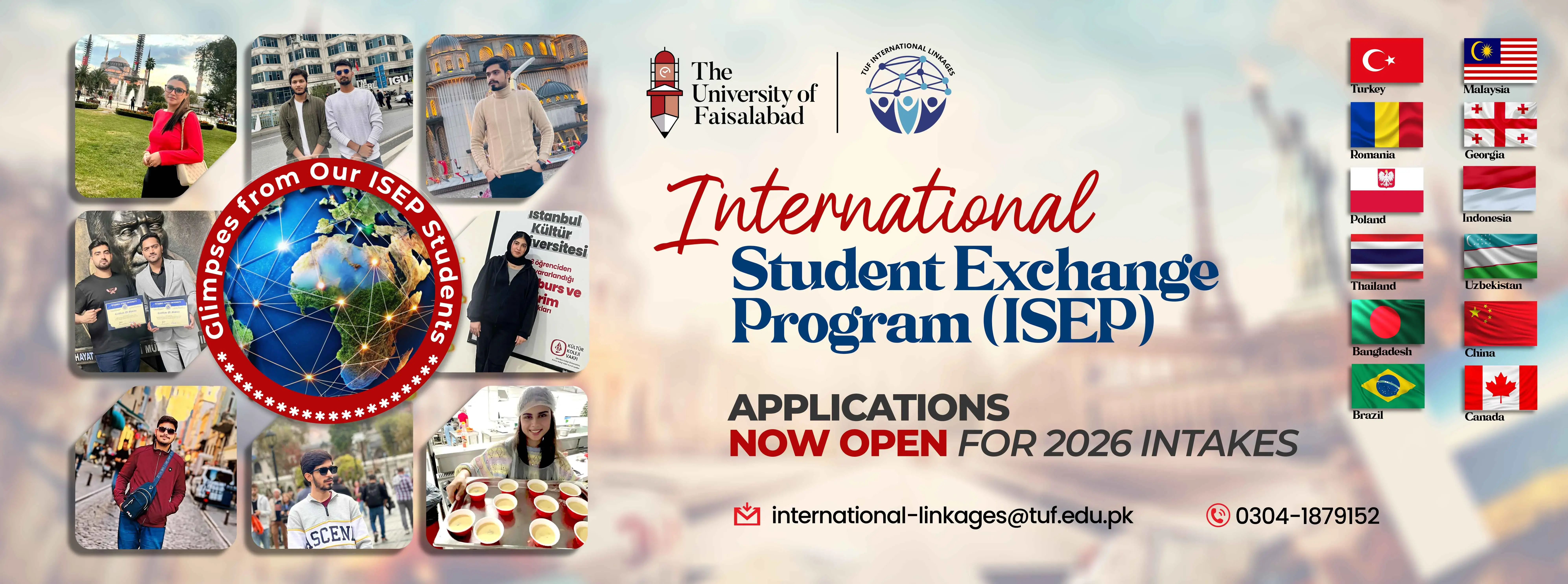 Semester Exchange Program Fall 2026 Flags and Details
