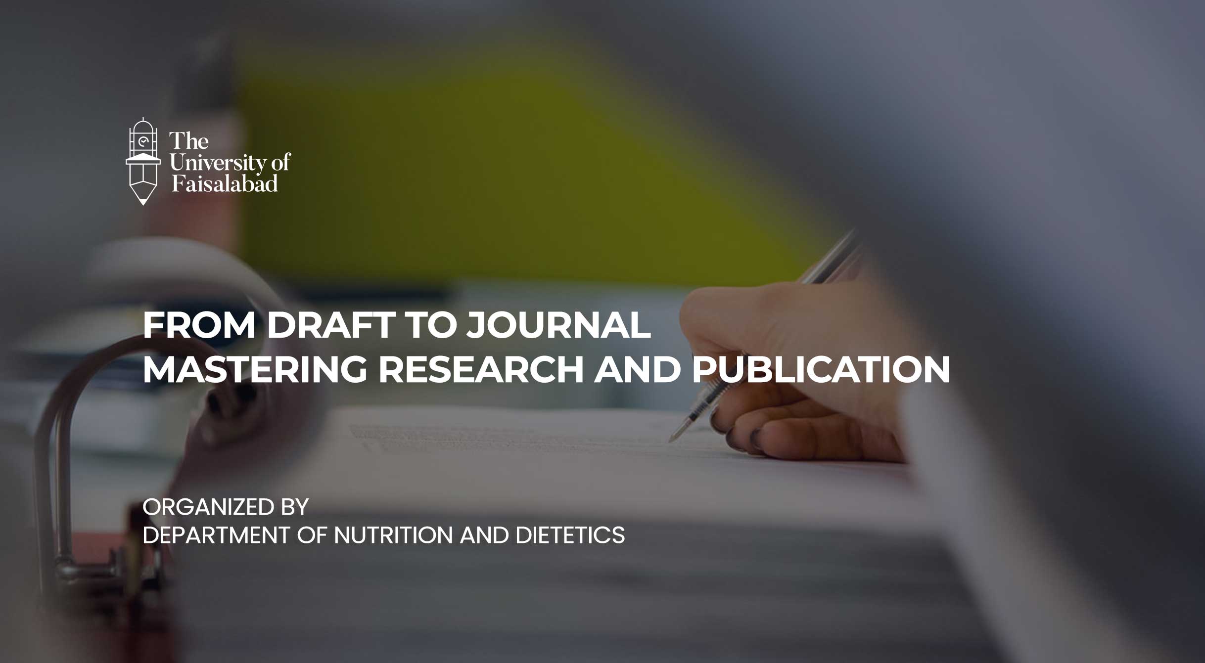 From Draft to Journal: Mastering Research and Publication